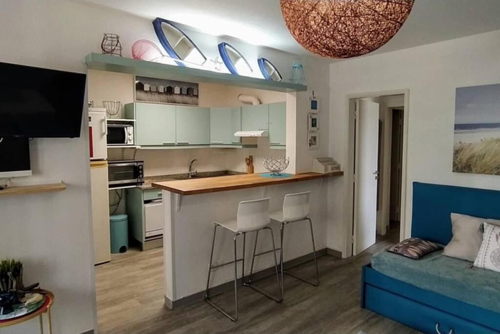 Appart Bleu Azur A Olhos D'agua 5mn De La Plage. Apartamento *