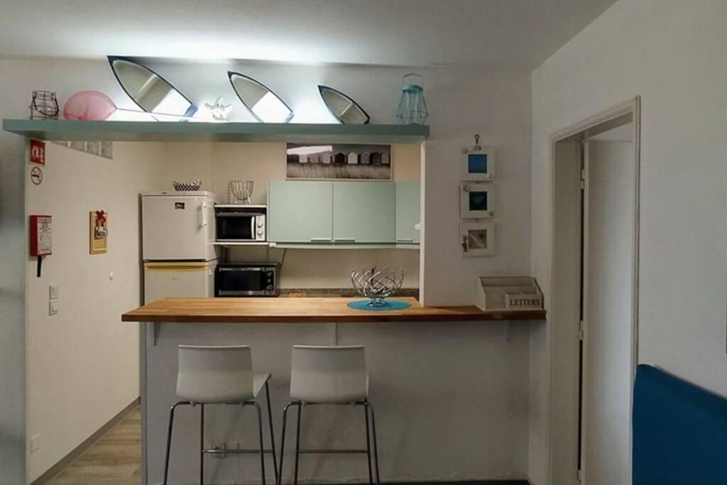 Apartamento Appart Bleu Azur A Olhos D'agua 5mn De La Plage. Albufeira