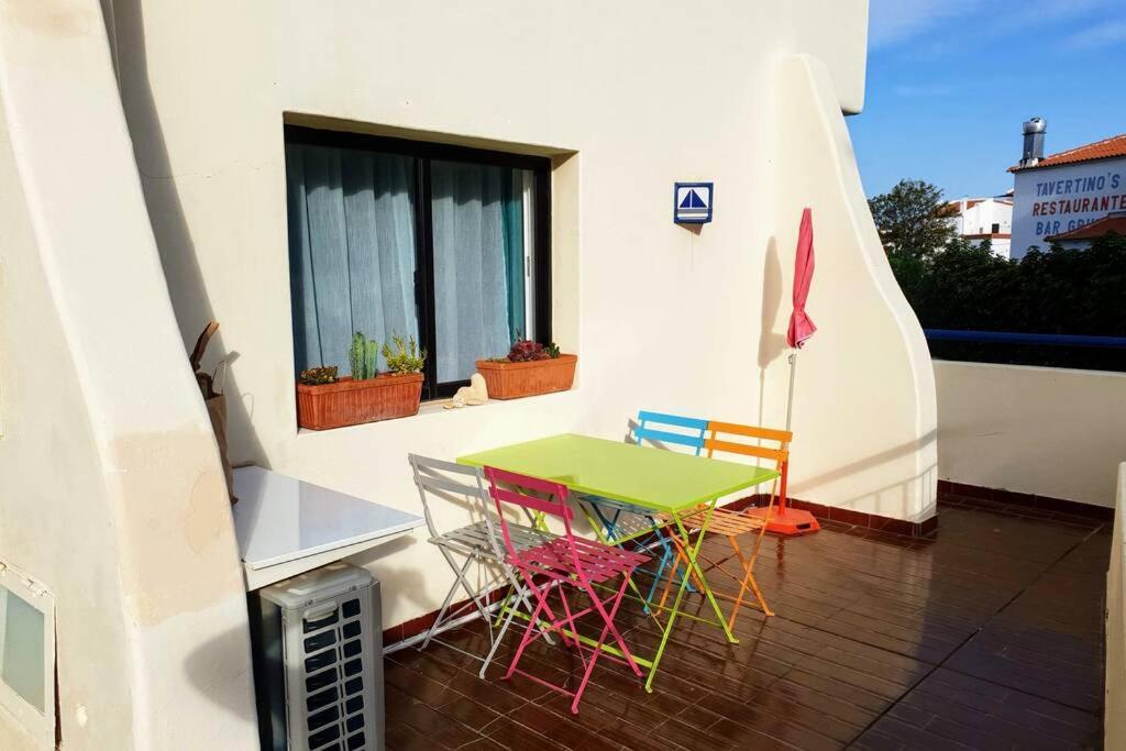 Apartamento Appart Bleu Azur A Olhos D'agua 5mn De La Plage.